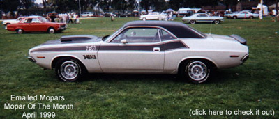 1970 Dodge Challenger T/A By Gordon.