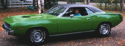 1973 Plymouth Cuda By Brad - Image 1.