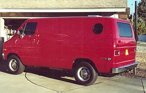 1977 Dodge Van By Rick Louderbough
