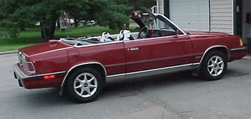 1986 Chrysler LeBaron Convertible