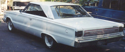 1966 Plymouth Satellite By Marty Wasznicky