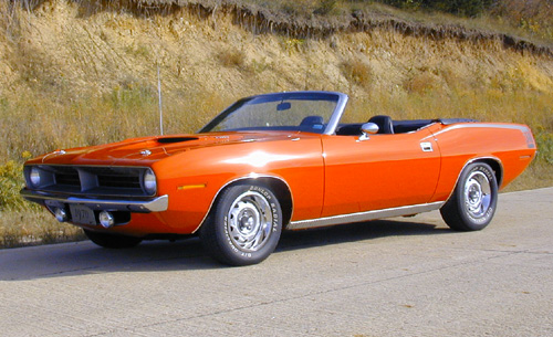 1970 Plymouth Barracuda Convertible By Bill Wonder