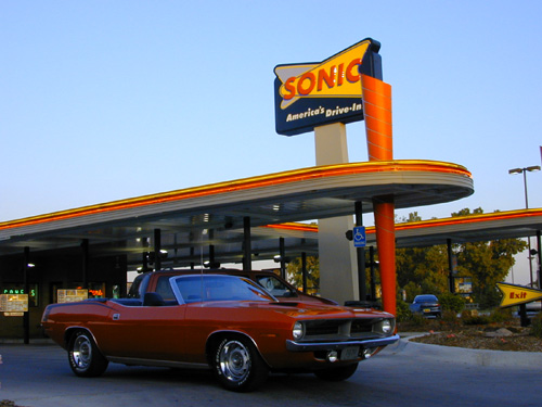 1970 Plymouth Barracuda Convertible By Bill Wonder