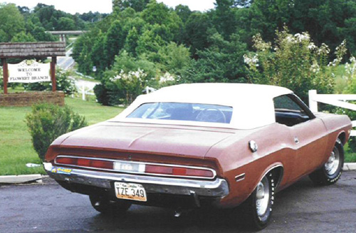 1970 Dodge Challenger Convertible By Alan Doble