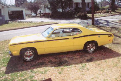 1971 Plymouth Duster By Ronald Pence