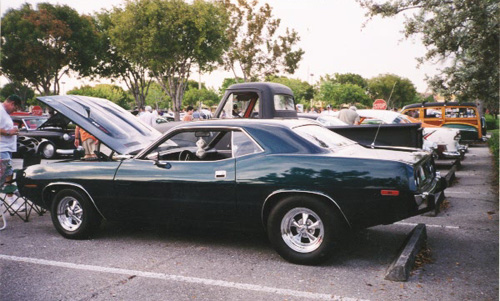 1973 Plymouth Cuda By Pamela Ayers