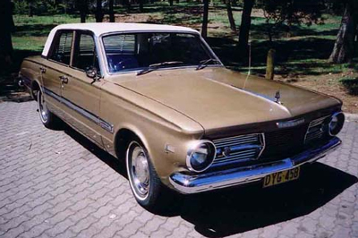 1965 Chrysler Valiant AP6 V8 Regal Sedan By Shane Cruse