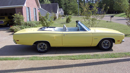 1970 Plymouth Satellite Convertible By Brad Graham