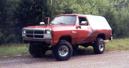 1991 Dodge Ramcharger 4x4 By David Pullen image 1.