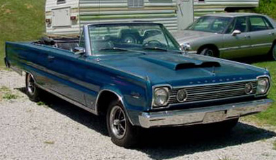 1966 Plymouth Satellite Convertible By Bill Clark