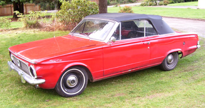 1963 Plymouth Valiant Convertible By Terry Monroe