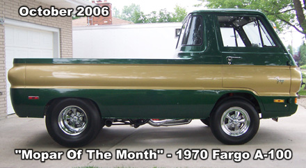 Mopar Of The Month: 1970 Fargo A-100 Truck By Mike Krieger