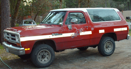 1990 Dodge Ramcharger 4x4 By Walt Russell