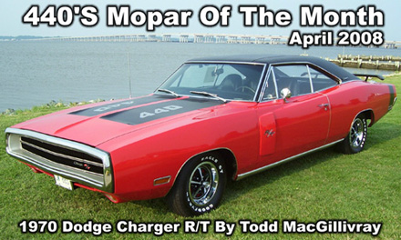 Mopar Of The Month: 1970 Dodge Charger R/T By Todd MacGillivray