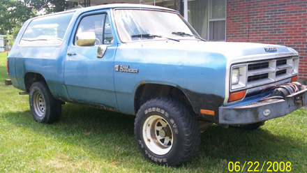 1990 Dodge Ramcharger 4x4 By Thomas Bowman