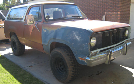 1975 Dodge Ramcharger 4x4 By Mike Schoppe