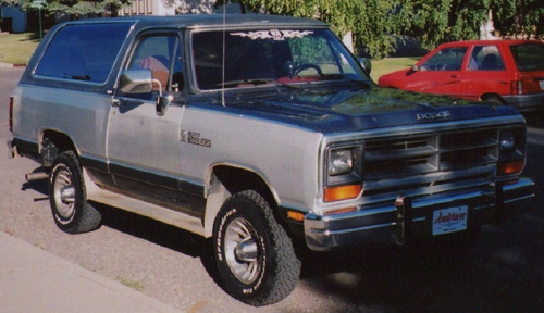 1988 Dodge RamCharger 4x4 By Leif Jensen