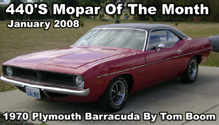 Mopar Of The Month: 1970 Plymouth Barracuda by Tom Boom