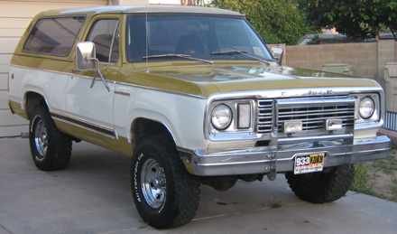 1977 Dodge Ramcharger 4x4 By Doug Mcclafferty Jr.