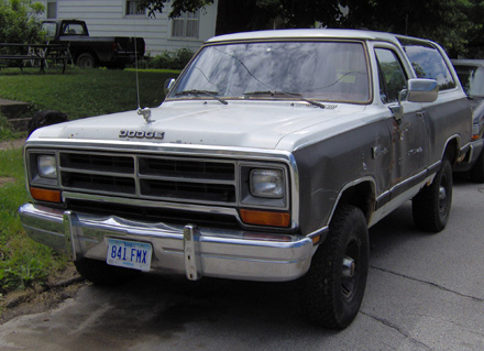 1989 Dodge Ramcharger 4x4 By Larry Laposky