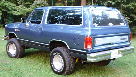 1988 Dodge RamCharger 4x4 By Robert Brown