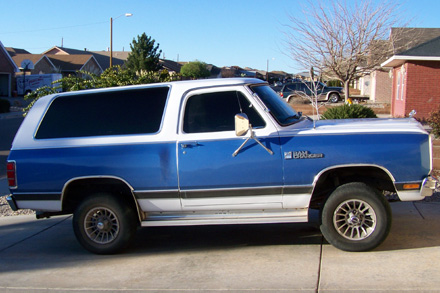 1983 Dodge Ramcharger 4x4 By Eddie Thompson