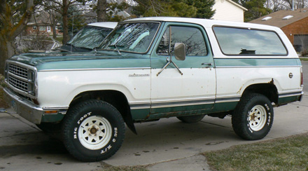 1979 Dodge Ramcharger 4x4 By Brandon Smith