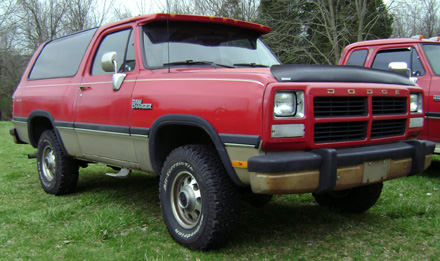 1992 Dodge Ramcharger 4x4 By Robert Miller