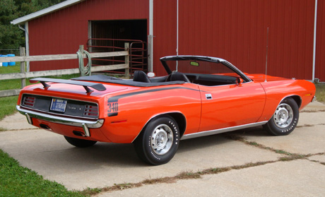 1970 Plymouth Cuda Convertible by Brian Eberhart