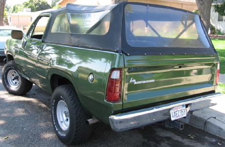 1976 Dodge Ramcharger 4x4 By Dave White