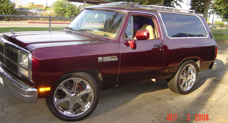1986 Dodge Ramcharger 4x2 By Jesus Rodriguez
