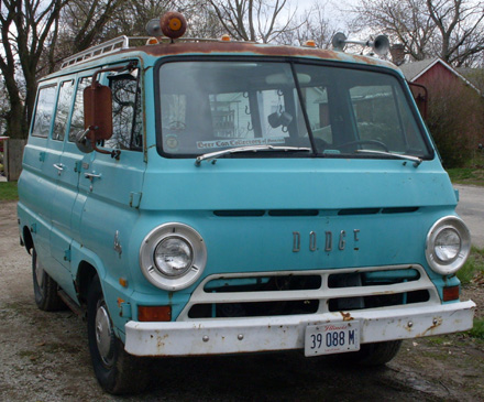 1968 Dodge A-100 Van By Terry Hozian