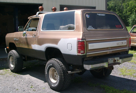 1989 Dodge Ramcharger 4x4 By Keith Dean