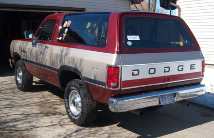 1993 Dodge Ramcharger 4x4 By Stephen Ruby