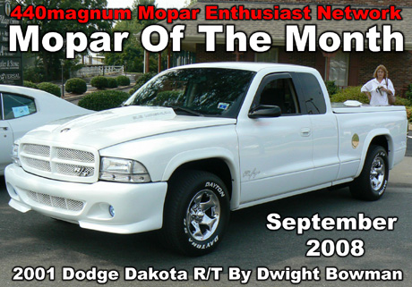 Mopar Of The Month: 2001 Dodge Dakota R/T By Dwight Bowman