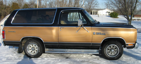 1985 Dodge Ramcharger 4x4 By Mark Kaufman