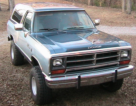 1986 Dodge Ramcharger 4x4 By Eric Hickman