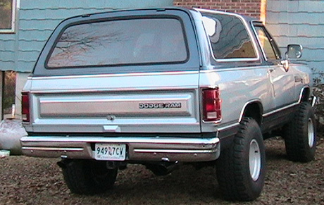 1986 Dodge Ramcharger 4x4 By Eric Hickman