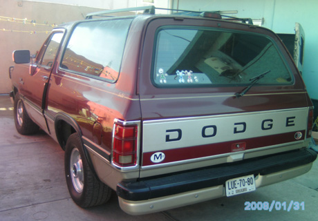 1992 Dodge RamCharger by DR. Ifrancisco Iturbe Maya