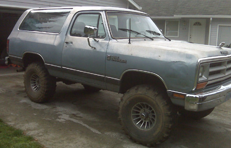 1989 Dodge Ram Charger 4x4 By Aaron Barnes