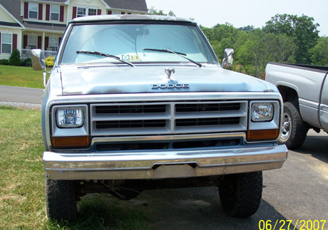 1984 Dodge Ramcharger 4x4 By Billy Franklin