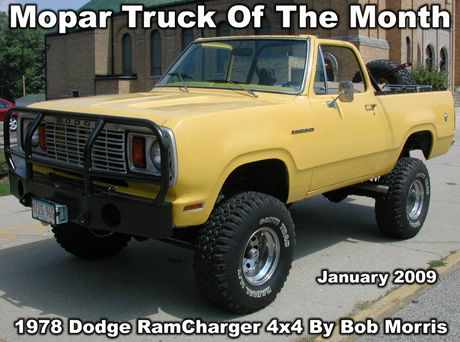 1978 Dodge RamCharger 4x4 By Bob Morris