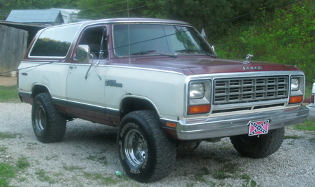 1985 Dodge Ramcharger 4x4 By Timothy Wade