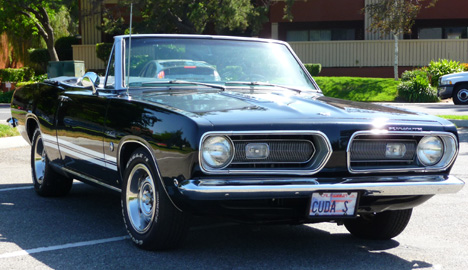 1968 Plymouth Barracuda By Steve Rios