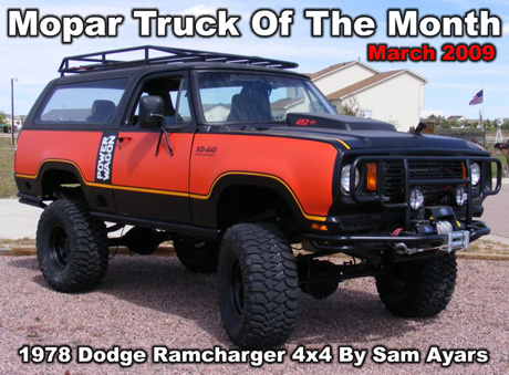 1978 Dodge Ramcharger 4x4 By Sam Ayars