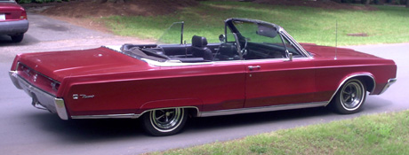 1968 Chrysler Newport Convertible by Noel Sheffield