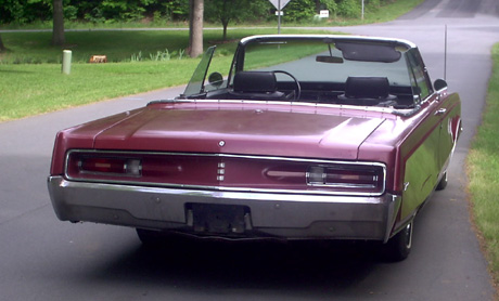 1968 Chrysler Newport Convertible by Noel Sheffield