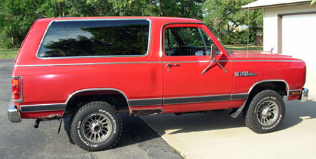 1986 Dodge RamCharger 4x4 By Paul Herbert