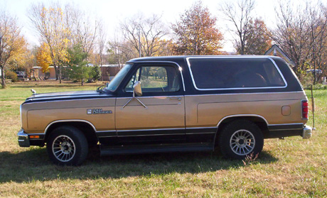 1986 Dodge RamCharger 4x2 By Stanley Keith