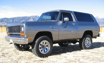 1987 Dodge RamCharger 4x4 By Jack Barbat